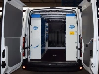 Van racking for shop refurbishers