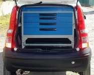 Van racking Panda with drawer cabinets