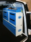 Van upfit for boiler technicians