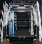 Van upfit for plumbers