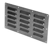 Ventilation grille for vans