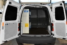 Rivestimento interno in legno e lamiera e portatutto per Jumpy