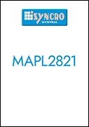 Labels for Syncro System containers MAPL2821