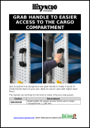 Grab Handle for Easier Access to the Cargo Compartment
