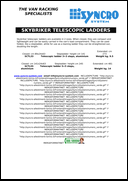 Skybriker Telescopic Ladders