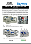 Spray Can and Bottle Holder Frames